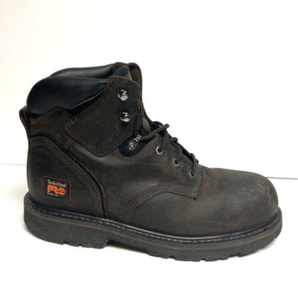 Timberland Pro Mens Pit Boss 6” Steel Toe Boots Brown Size 11.5 M main image 6